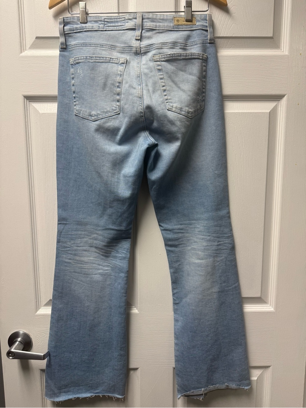 Ag Adriano Goldschmied Light Blue Denim Jeans - Picture 7 of 10